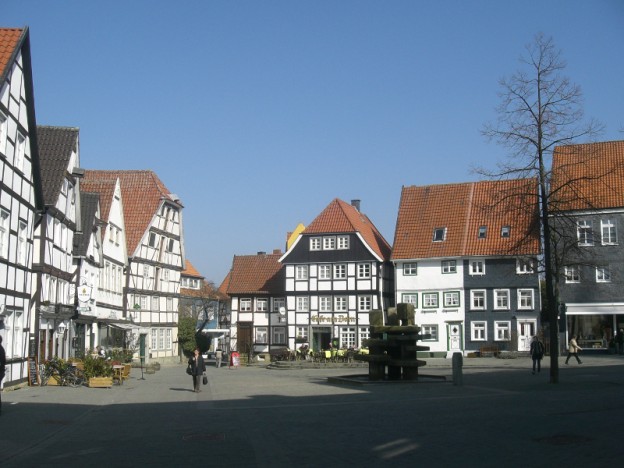 Altstadt der stadt Soest