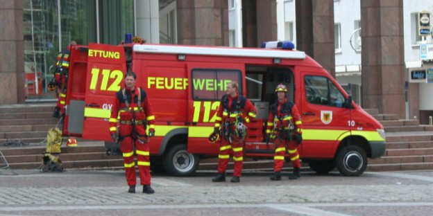Höhenrettung der Feuerwehr Dortmund